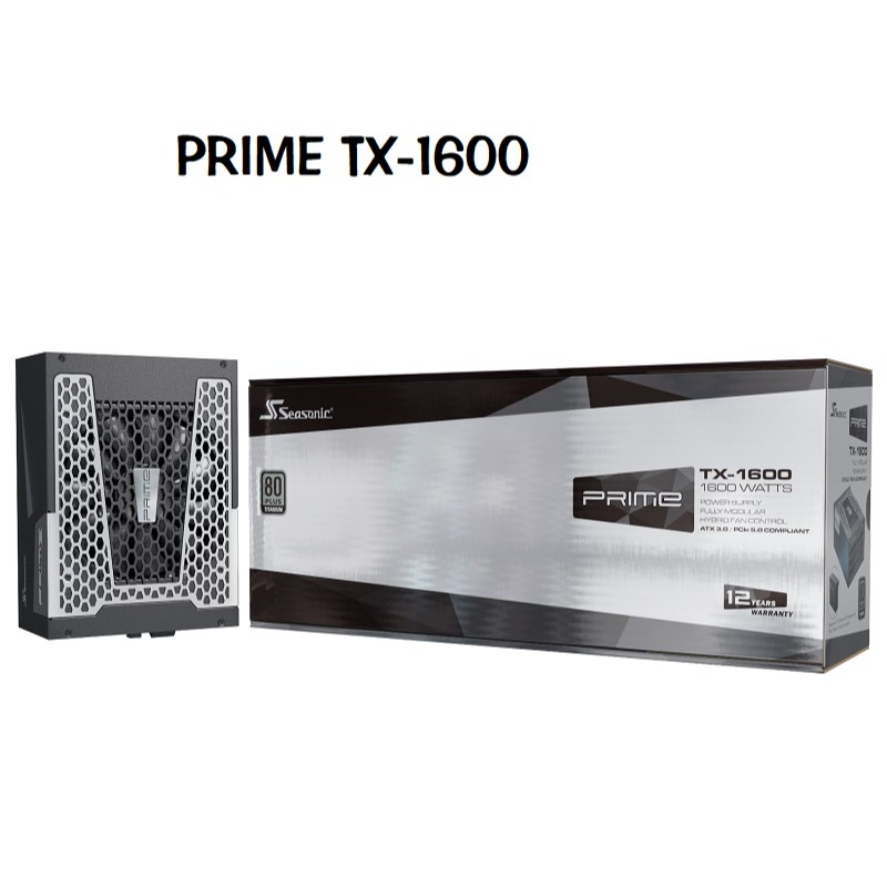 米特3C數位–Seasonic 海韻 PRIME TX-1300/TX-1600 ATX 3.0 鈦金全模組電源-細節圖3