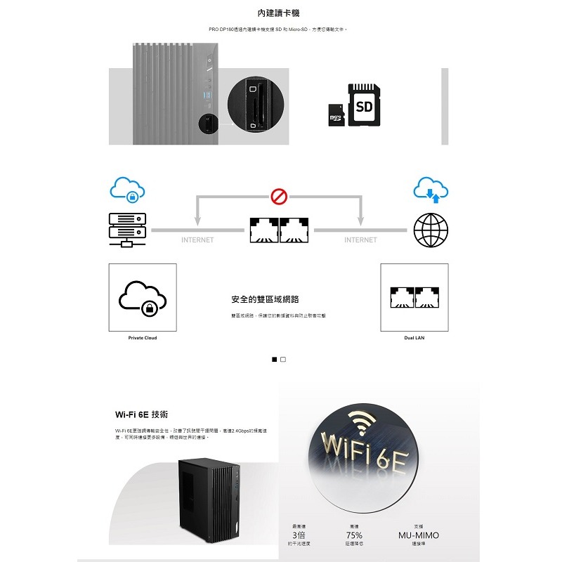 米特3C數位–MSI 微星 PRO DP180 13-036TW 迷你主機桌上型電腦-細節圖4