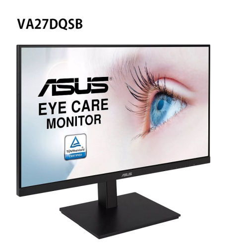 米特3C數位–ASUS 華碩 VA27DQSB FHD/IPS/無邊框/75Hz/HDMI 27吋IPS護眼型螢幕