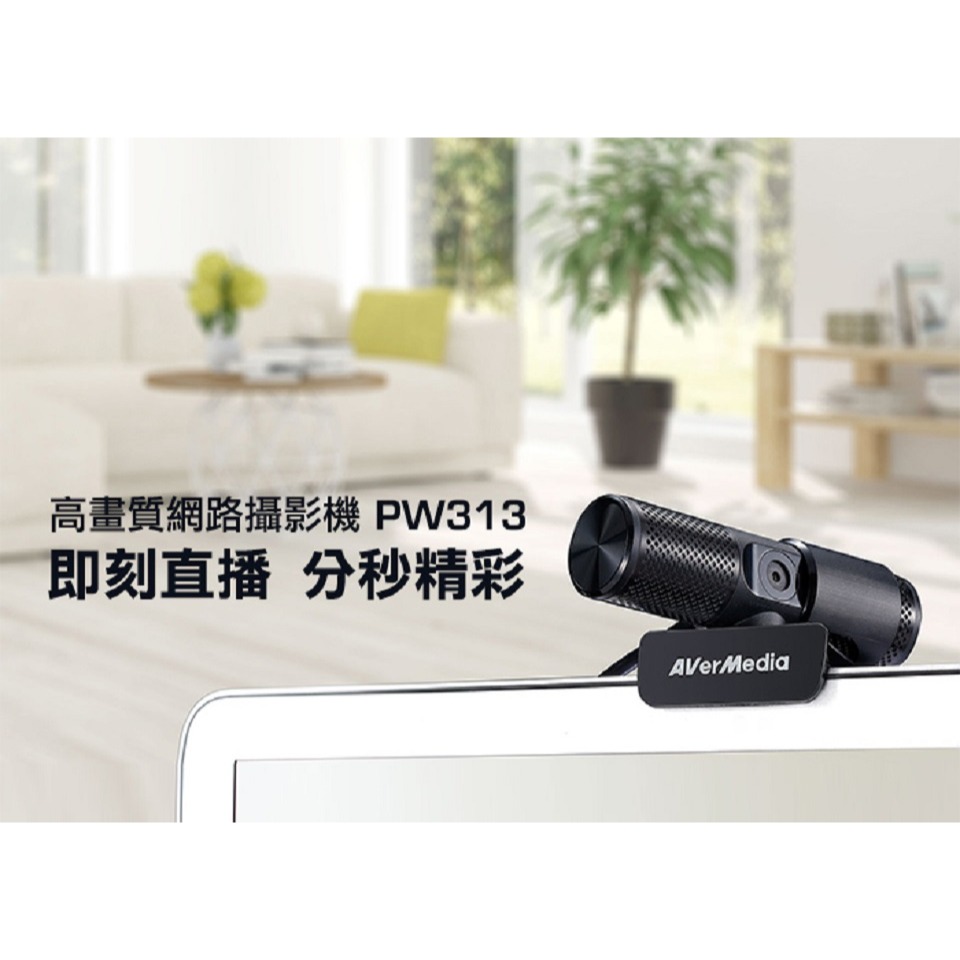 米特3C數位–圓剛 PW313 Live Streamer 高畫質 直播 視訊 網路攝影機 1080p錄影 旋轉鏡頭-細節圖3