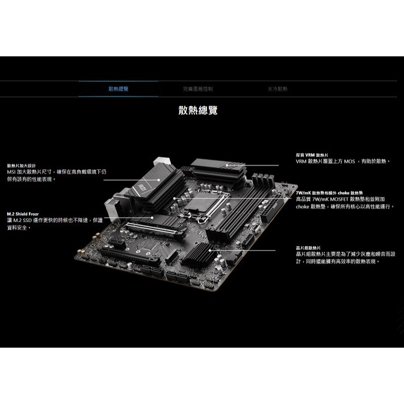 米特3C數位–MSI 微星 PRO B760M-A DDR4 II 主機板-細節圖3