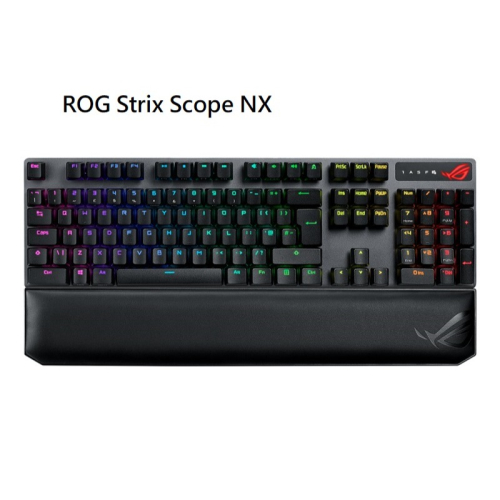 華碩ROG Strix Scope NX 無線豪華版/青軸90MP02I8/紅軸90MP02I6/茶軸/90MP02I7