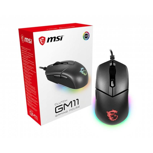 米特3C數位–MSI 微星 CLUTCH GM11 電競滑鼠/有線滑鼠/光學/傳感器