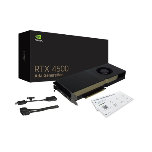 米特3C數位–NVIDIA 麗臺 RTX 4500 Ada 24G GDDR6 工作站繪圖卡