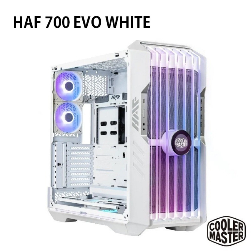 米特3C數位–酷碼 HAF 700 EVO WHITE 白色版機殼/H700E-WGNN-S00