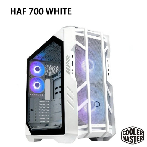 米特3C數位–CoolerMaster 酷碼 HAF 700 白色版/H700-WGNN-S00