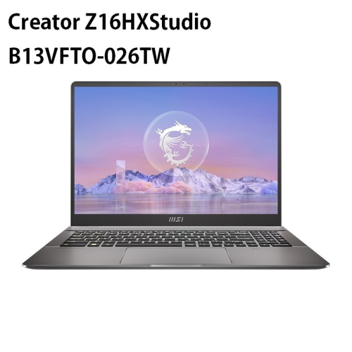 MSI 微星 Creator Z16HXStudio B13VFTO-026TW i9-13950HX 16吋筆電