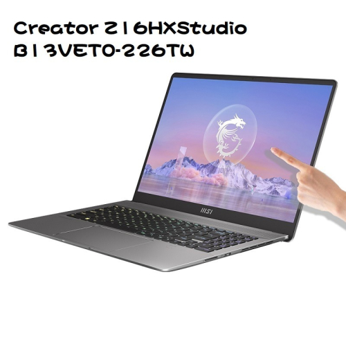 微星 Creator Z16HXStudio B13VETO-226TW i7-13700HX/32G 16吋觸控筆電