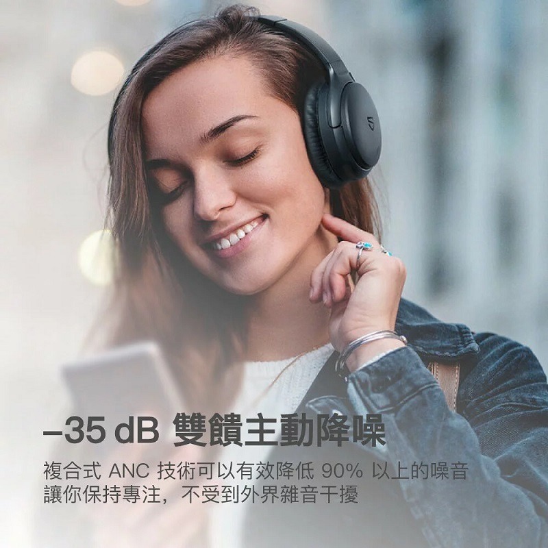 米特3C數位–SoundPeats A6 無線耳罩式耳機 混合式 ANC 降噪-細節圖4