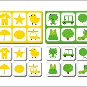 顏色賓果遊戲(双美)【動動小手動動腦系列：顏色認知/視覺發展/圖像配對/手眼協調+小肌肉發展/腦力激盪/觀察力/專注力】-細節圖4