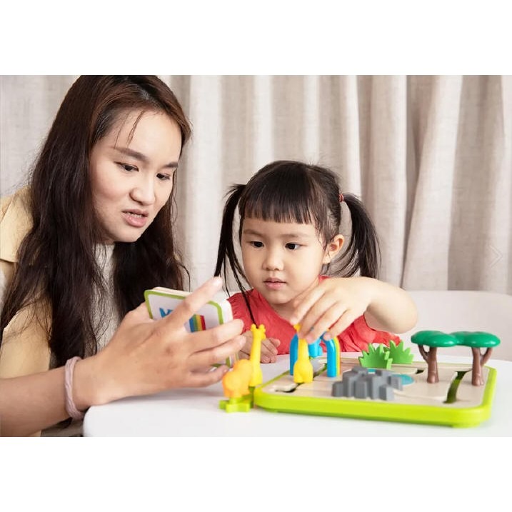 彩虹動物公園(和誼)【比利時SMART GAMES~策略規劃、空間位置概念、解決問題、視覺辨識、語言表達、手眼協調】-細節圖4