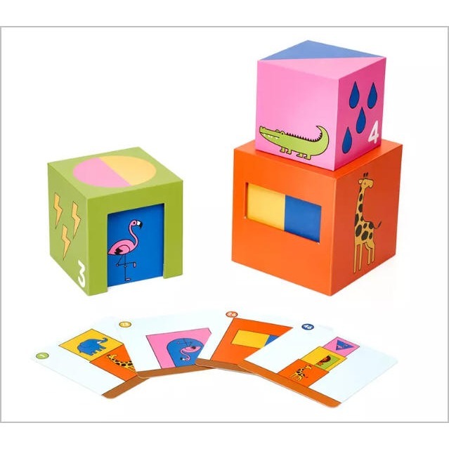 我的動物園(信誼/和誼)【比利時SMART GAMES益智桌遊~精細動作與空間邏輯/圖形的部分與整體概念/語言表達能力】-細節圖2