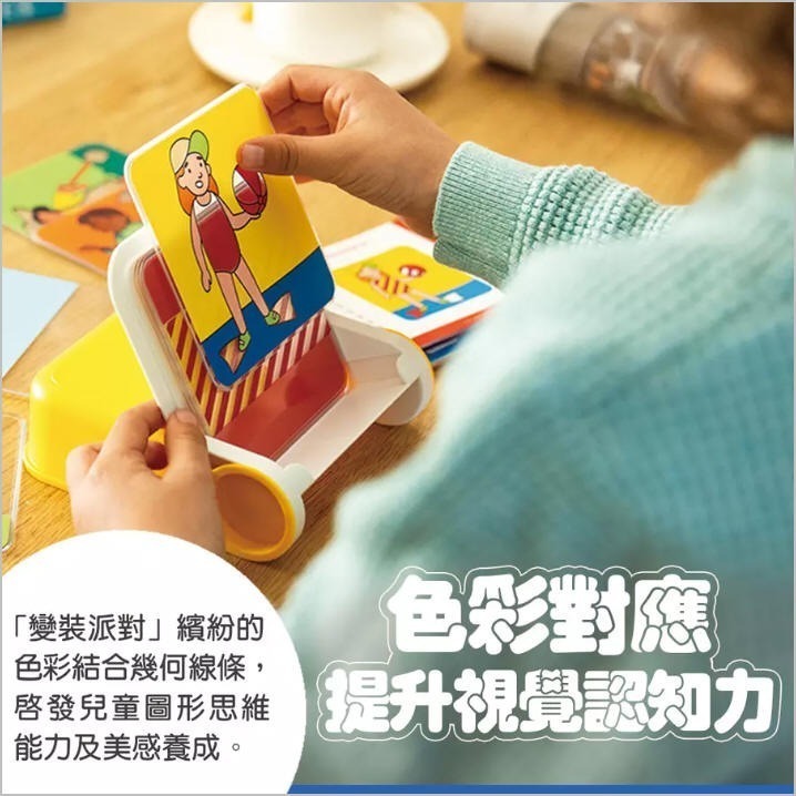 變裝派對(和誼)【比利時SMART GAMES~幼兒自理能力/視覺辨識、美感經驗/策略規劃/專注力/解決問題/空間邏輯】-細節圖6