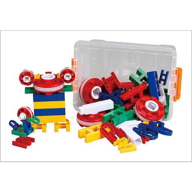 媲美LASY積木、體驗3C3Q教具 萬能教育積木(牛津)【邏輯推理思維、肢體感統協調、想像創造、語言情緒表達、空間視覺圖-細節圖2