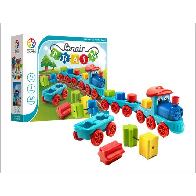 動動腦小火車(和誼)【比利時SMART GAMES~形狀分類遊戲：策略規劃、空間概念、解決問題、視覺辨識、彈性思考】-細節圖4
