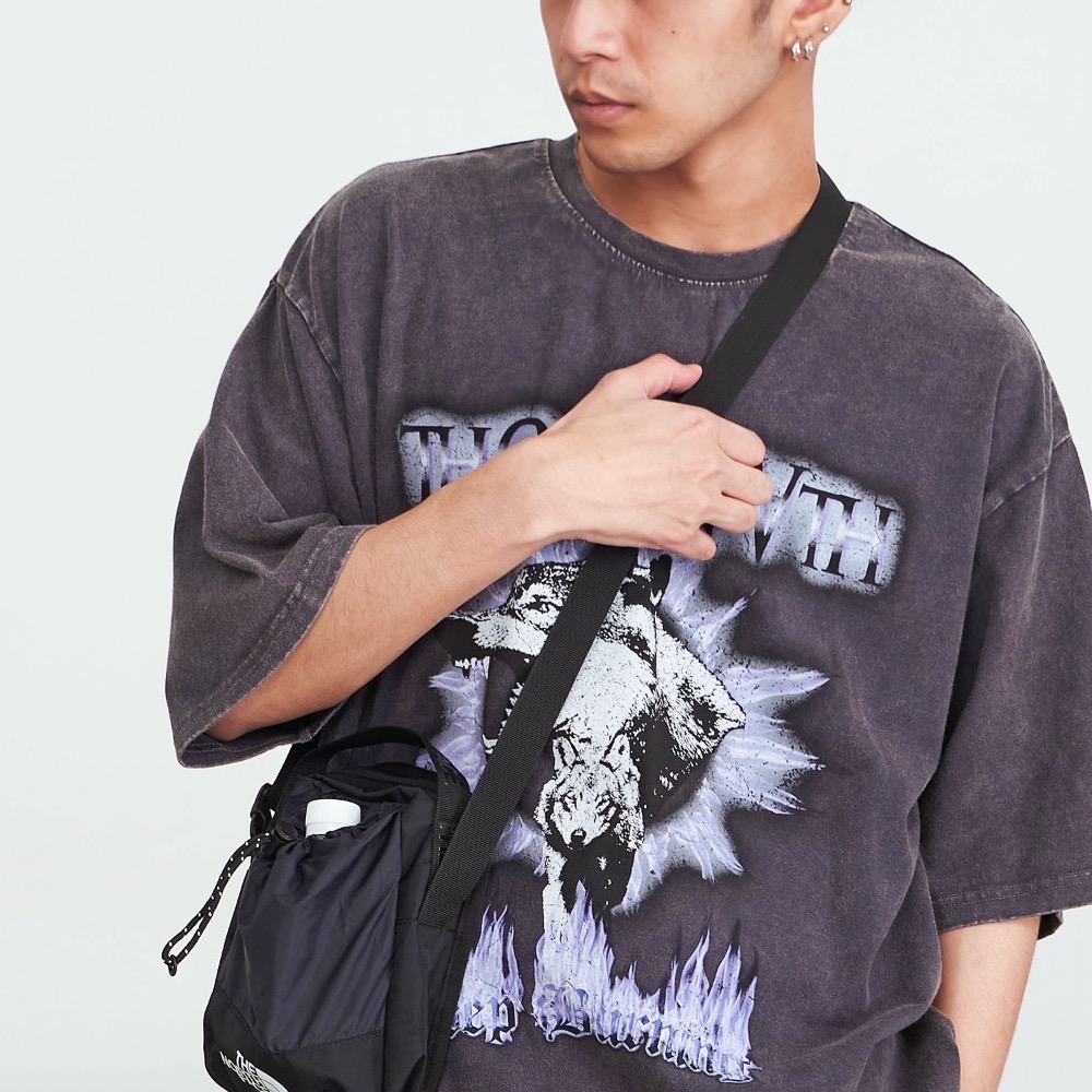 現貨 THE NORTH FACE BREEZE CROSS BAG 北面北臉 束口 戶外 斜背包-細節圖2