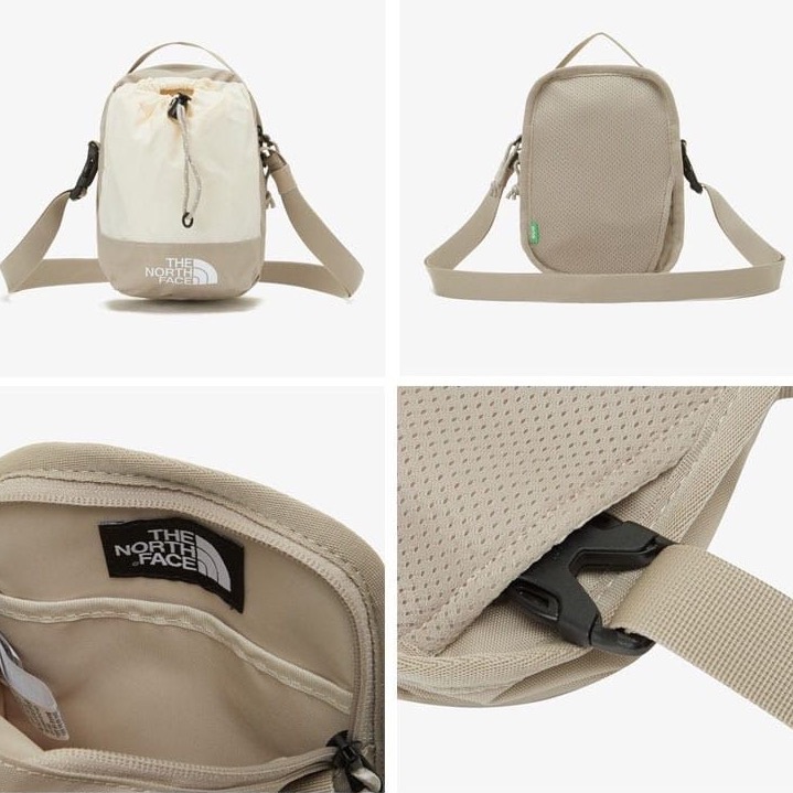 現貨+預購 THE NORTH FACE BREEZE CROSS BAG 北面北臉 束口 戶外 斜背包-細節圖8