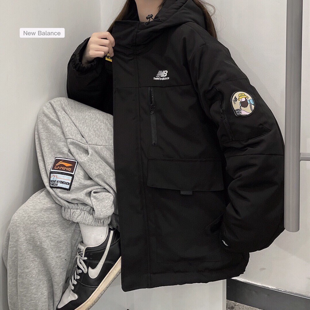 現貨 New balance JHI 聯名Jeon hwangil 風衣舖棉 棉襖 插畫家 工裝 衝鋒 夾克外套-細節圖5