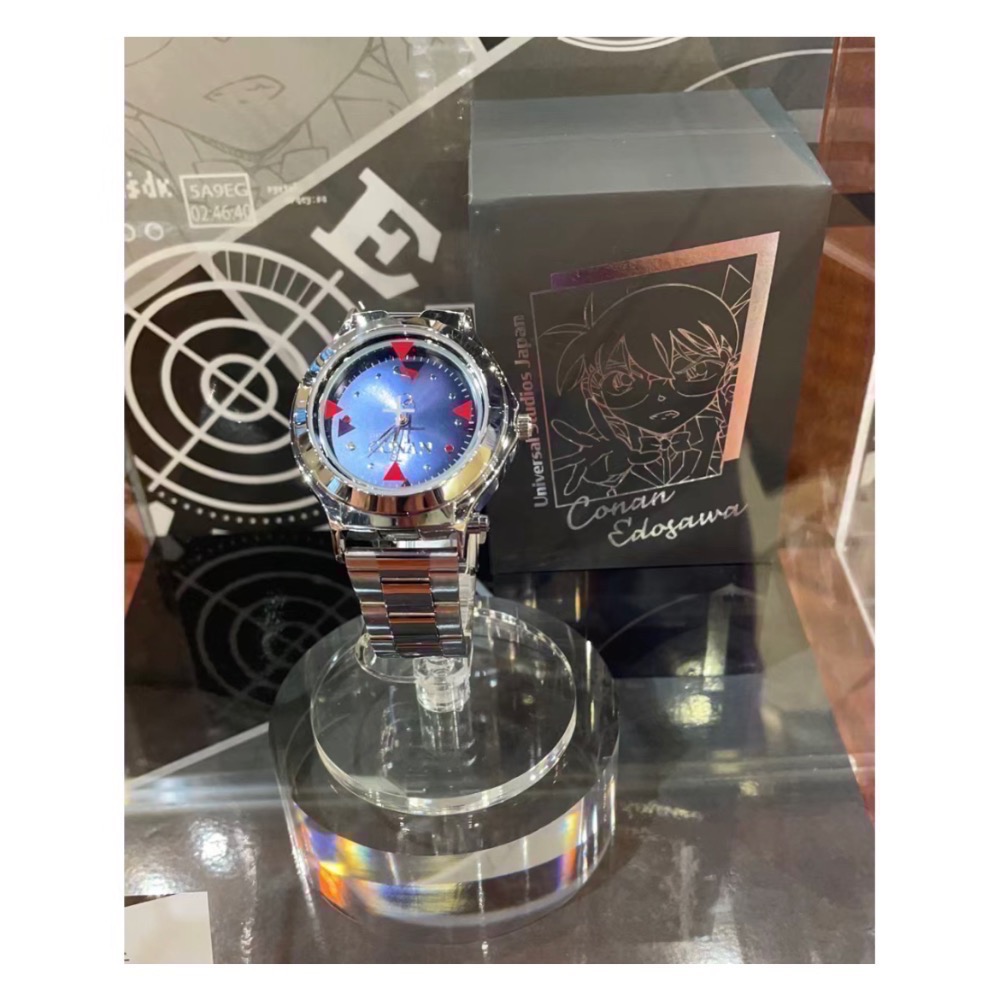 現貨 日本 大阪 環球影城 名偵探柯南 柯南 手錶 麻醉手錶 代購-細節圖2
