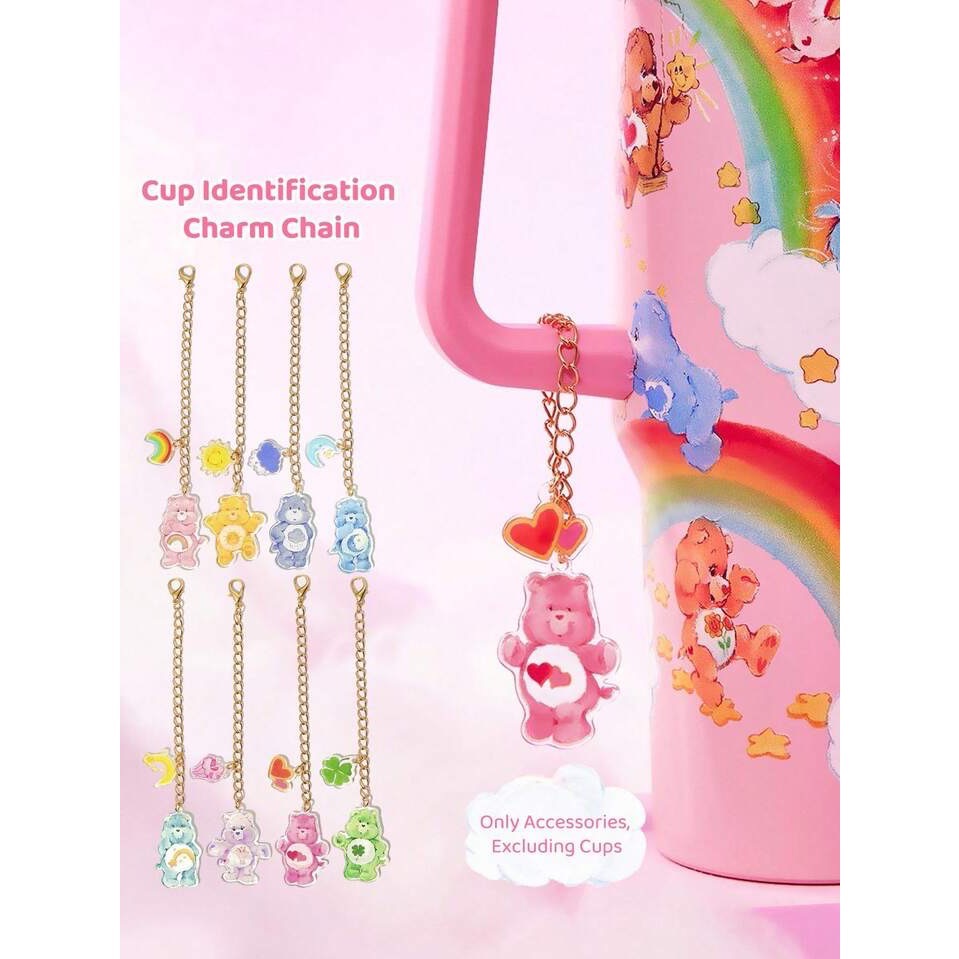 客訂 Care Bears 彩虹熊 吊飾 鑰匙圈-細節圖2