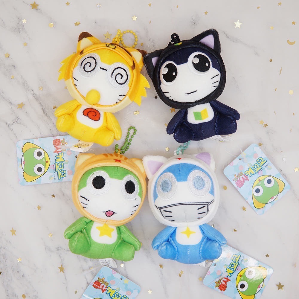 現貨 韓國 Keroro 軍曹 貓咪頭套 兒童款 娃娃-細節圖2