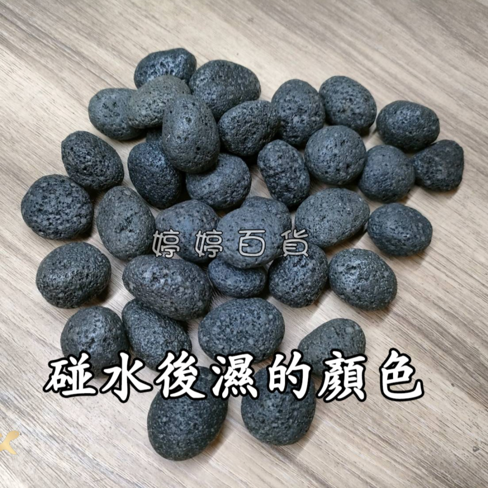 麥飯圓石-5分（1Kg）麥飯石 底材 濾材 淨化水質 底砂 天然石材 水族 園藝 造景 擺設 婷婷水族 兩棲爬寵-細節圖2
