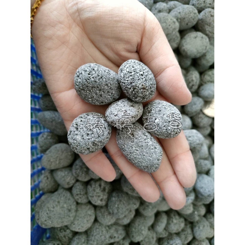 麥飯圓石-5分（1Kg）麥飯石 底材 濾材 淨化水質 底砂 天然石材 水族 園藝 造景 擺設 婷婷水族 兩棲爬寵-細節圖6