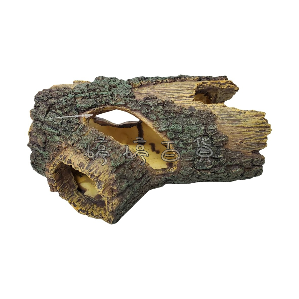 精緻樹幹 仿真樹洞 造景裝飾 魚缸 爬缸 擺設 佈置 寵物躲藏 躲避 休憩 觀賞魚 爬蟲動物 婷婷水族 兩棲爬寵-細節圖4