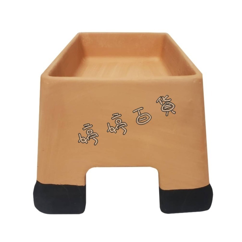 長方型加濕屋【S號、L號】陶瓷守宮屋 躲藏洞 加濕躲避洞 守宮 蜥蜴 爬蟲 保濕 洞穴 婷婷水族 兩棲爬寵-細節圖5