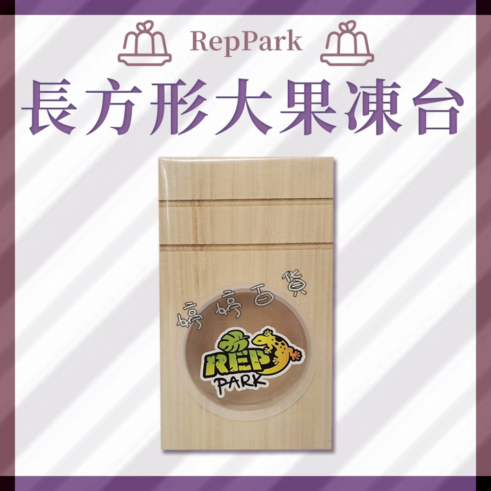 RepPark 長方形大果凍台（單孔）甲蟲專用果凍皿 大果凍 鍬形蟲 獨角仙 昆蟲 婷婷水族 兩棲爬寵-細節圖3