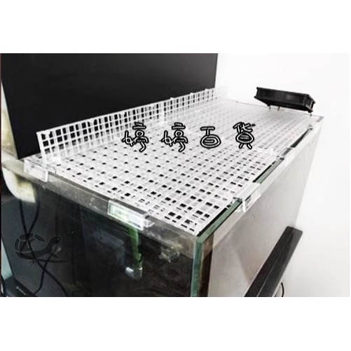 魚缸上蓋架 壓克力托架 玻璃蓋板【6mm、8mm、10mm】壓克力支架 防跳網支架 魚缸蓋架 玻璃蓋架 婷婷水族 兩爬-細節圖6