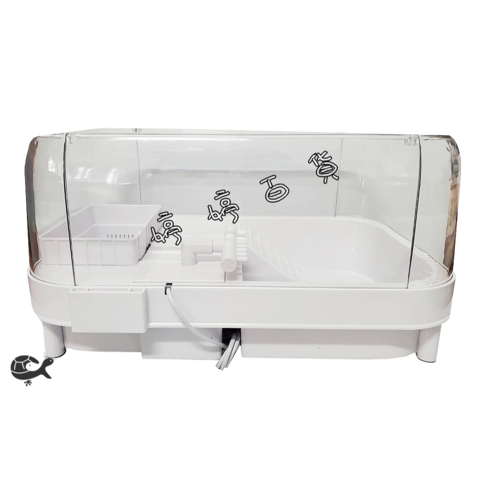 松寶 SOBO 壓克力 烏龜生態缸 烏龜飼養箱 烏龜缸 澤龜缸 蛋龜 麝香龜 果核龜 婷婷水族 兩棲爬寵-細節圖8