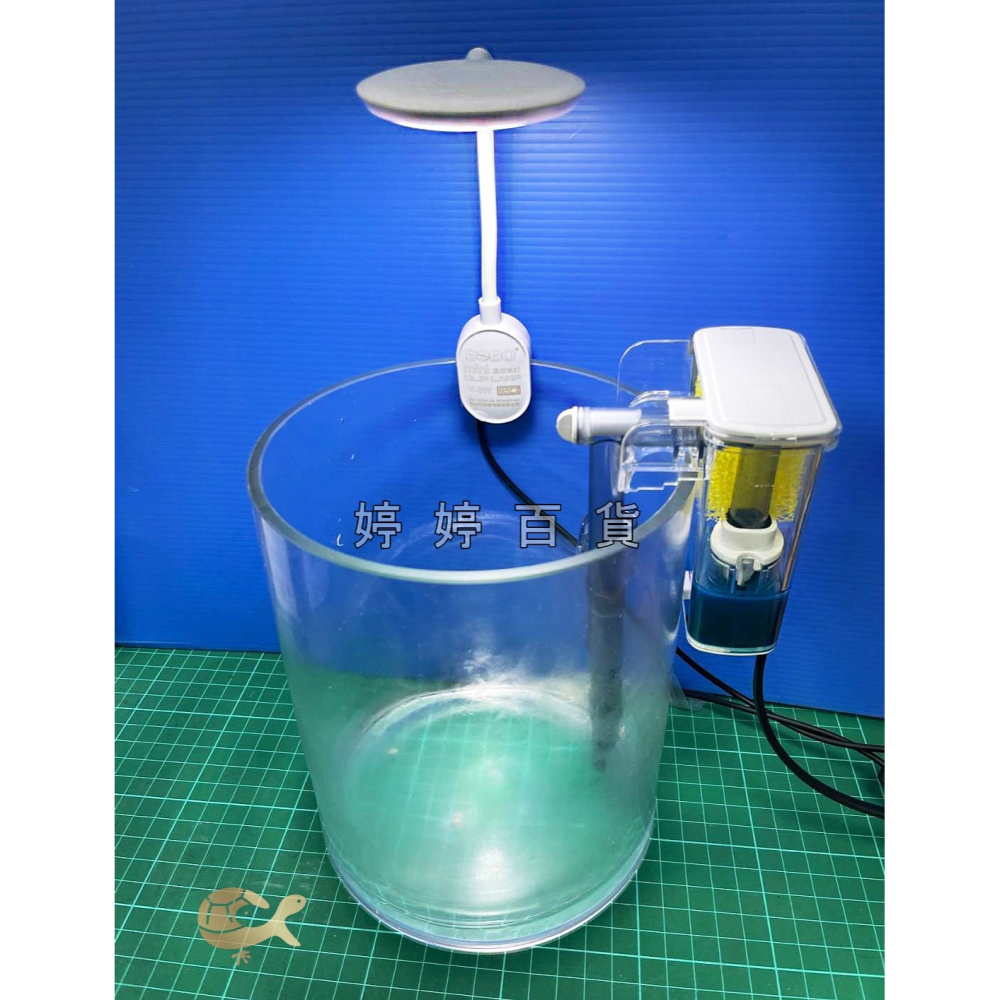 SOBO 松寶 迷你夾燈 USB LED燈 小夾燈 方缸 圓缸均適用 省電照明 小魚缸 圓形魚缸夾燈 婷婷水族 兩棲爬寵-細節圖4