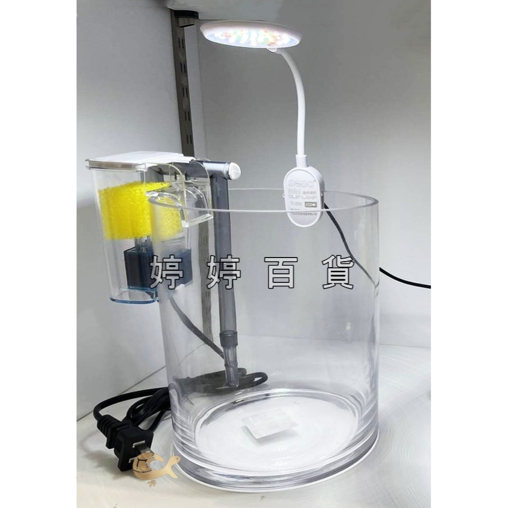 SOBO 松寶 迷你夾燈 USB LED燈 小夾燈 方缸 圓缸均適用 省電照明 小魚缸 圓形魚缸夾燈 婷婷水族 兩棲爬寵-細節圖5