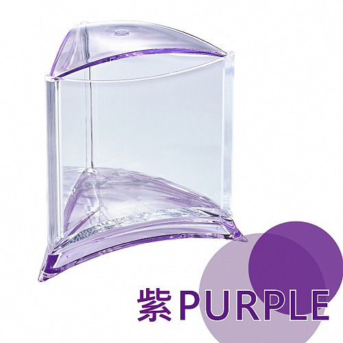 摩登造型三角缸（紫色）