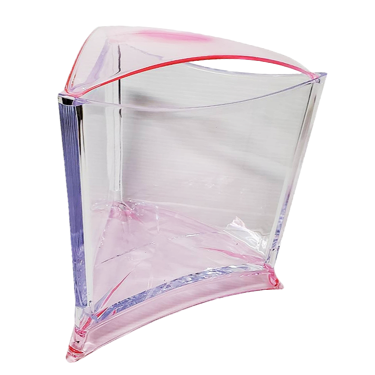 伊士達 ISTA 摩登造型三角缸+專用迷你燈具【一組】造型缸 迷你缸 鬥魚缸 小型魚 水草 角蛙 婷婷水族 兩棲爬寵-細節圖5