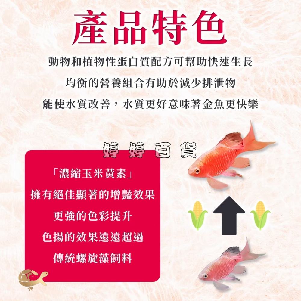 Hikari 高夠力 金魚全方位飼料【S顆粒 上浮性】金魚日常飼料 色揚 增體 小金魚 婷婷水族 兩棲爬寵-細節圖2