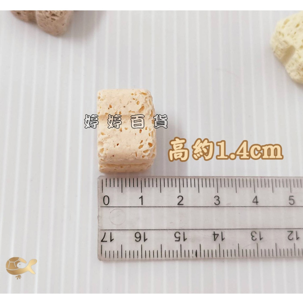 馬卡龍色系 奈米梅花培菌磚 陶瓷環 培菌 淨化水質 硝化菌 多孔隙 過濾濾材 淡海水適用 婷婷水族 兩棲爬寵-細節圖6