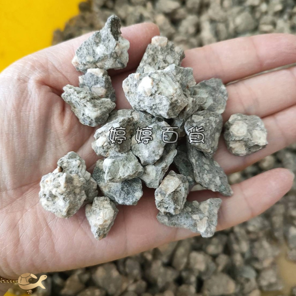 內蒙麥飯石 10~20mm（1公斤）過濾濾材 魚缸造景 底砂 底材 淨化水質 吸附重金屬 盆栽 婷婷水族 兩棲爬寵-細節圖2