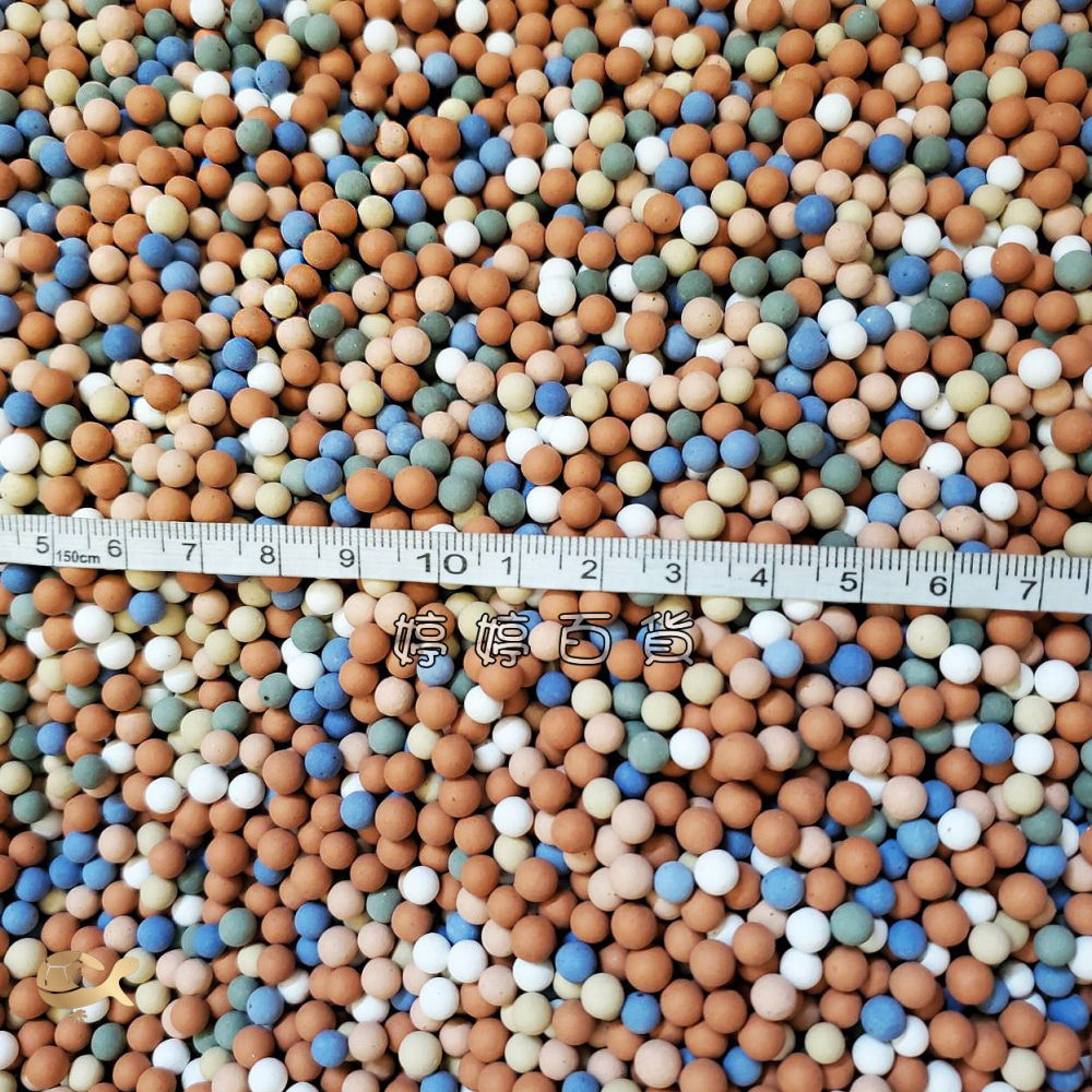 陶瓷砂 彩色陶瓷砂 陶瓷珠 陶土砂 魚缸底材 底砂 造景 多孔隙 培菌 裝飾 婷婷水族 兩棲爬寵-細節圖2