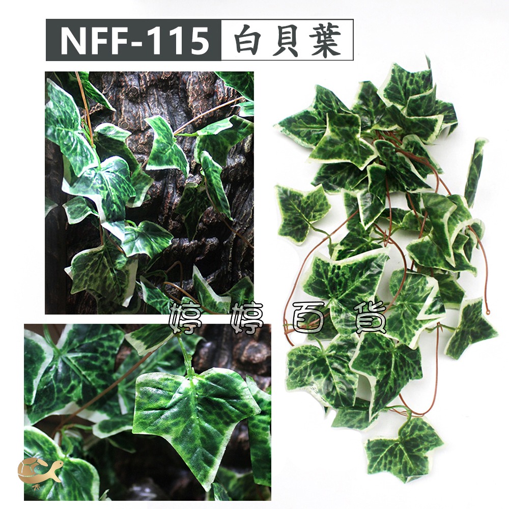 諾摩 仿真掛葉 植物造景 仿真樹葉 仿真花草 水陸生態缸 藤蔓 藤葉 模擬植物 飼養箱造景 婷婷水族 兩棲爬寵-細節圖8