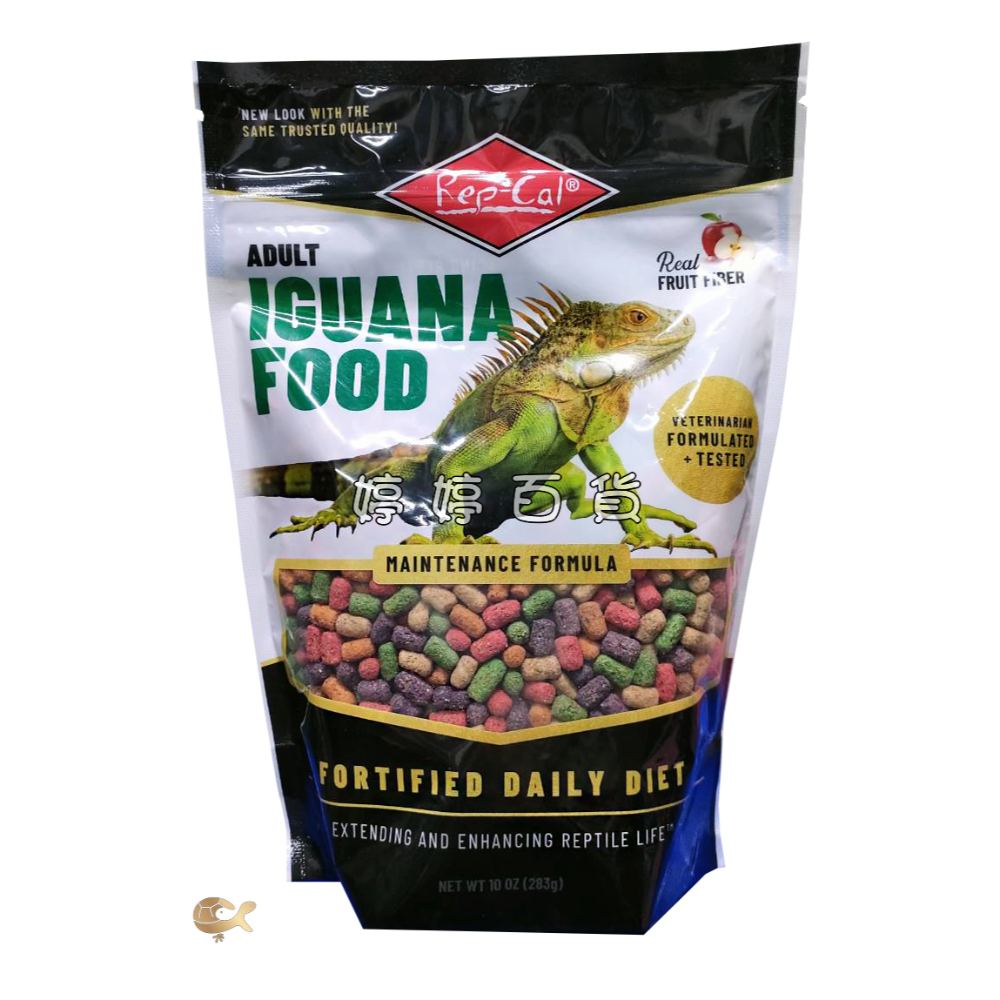 綠鬣蜥飼料 美國 Rep-Cal【成體】蜥蜴專用飼料 富含天然植物和水果成分 婷婷水族 兩棲爬蟲-規格圖3