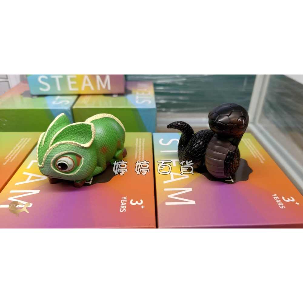 諾摩 Ｑ版仿真爬寵動物模型 龜 蛇 守宮 變色龍 公仔 療癒小物 辨公室桌面擺件 飾品 裝飾 婷婷水族 兩棲爬蟲-細節圖9