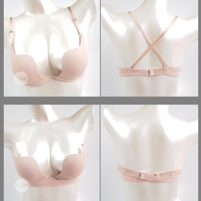 星光平價內衣。衣櫃必備心機爆乳內衣。百搭穿法 性感美背 名模名媛最愛款。A.B.C.D罩0091-細節圖6