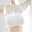 星光平價內衣。夢幻女神雪紡抹胸無肩內衣/小可愛。側邊加高 防外擴副乳 顯瘦。內搭防曝光B.C.D罩5007台灣製無肩帶-規格圖8
