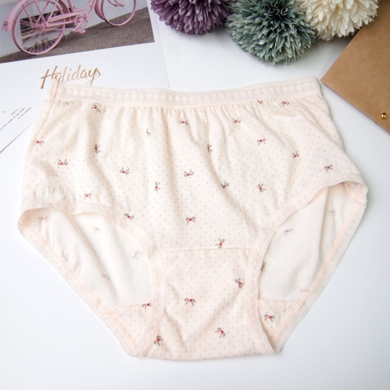 <星光平價內衣>熱銷千件台灣製100%純棉柔軟舒適彈力中腰內褲/學生內褲/少女三角褲。當天洗隔天乾。3804獨家特價-細節圖2