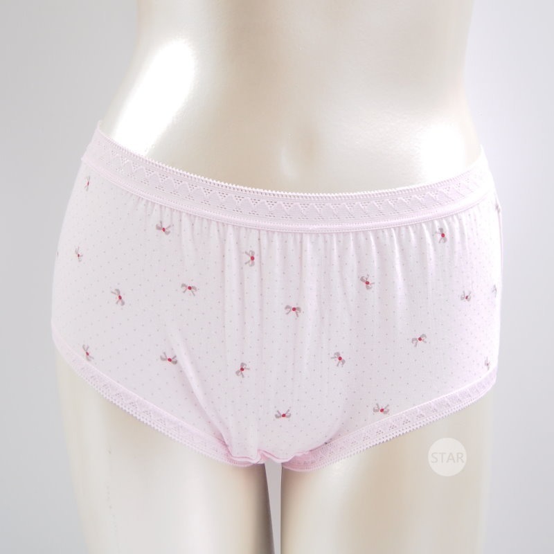 <星光平價內衣>熱銷千件台灣製100%純棉柔軟舒適彈力中腰內褲/學生內褲/少女三角褲。當天洗隔天乾。3804獨家特價-細節圖6