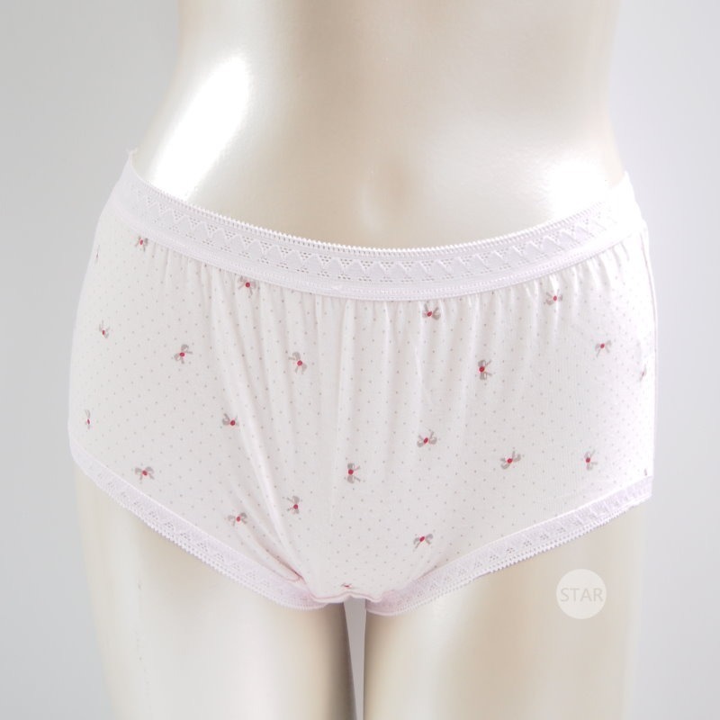 <星光平價內衣>熱銷千件台灣製100%純棉柔軟舒適彈力中腰內褲/學生內褲/少女三角褲。當天洗隔天乾。3804獨家特價-細節圖7