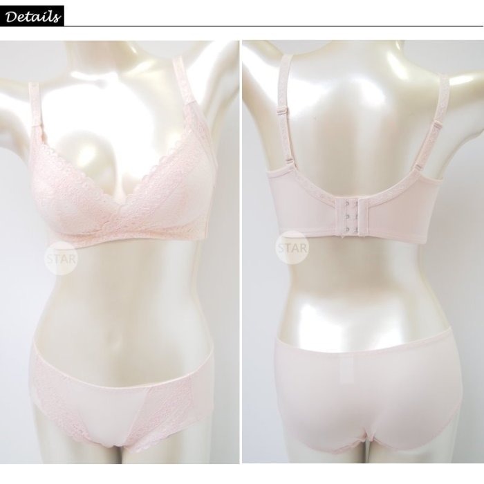 <星光平價內衣>台灣製超熱銷無鋼圈爆乳內衣。扭力設計更集中。防外擴副乳。A.B.C罩6811-細節圖5