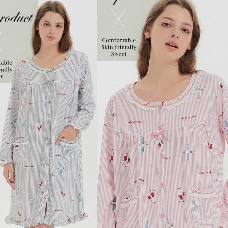 <星光>特價睡衣。專櫃品牌 蕾妮塔塔 連身睡衣 睡裙 棉質睡衣 24款全面單一特價 新竹市可試穿-細節圖2